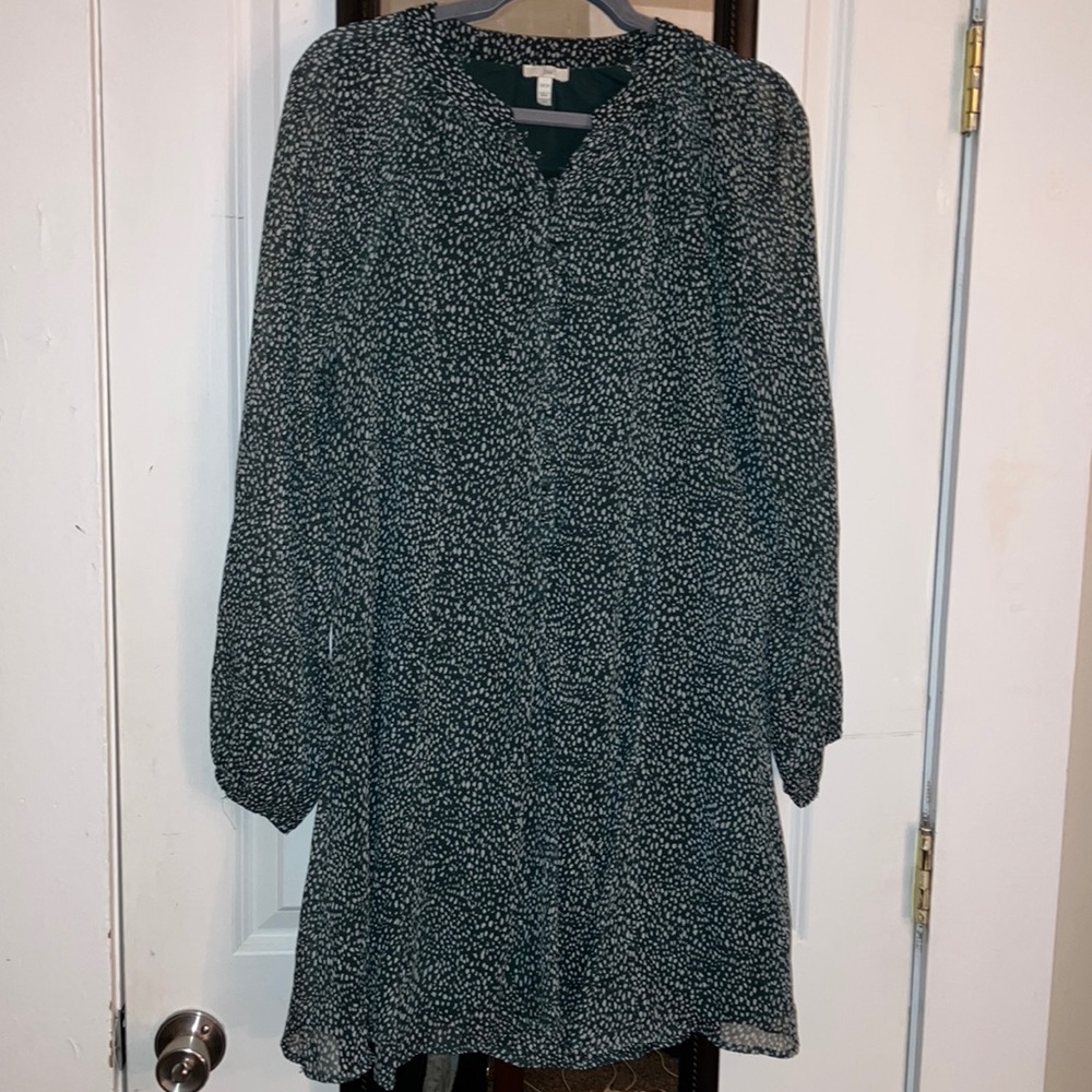 Joie Green Longsleeve Dress